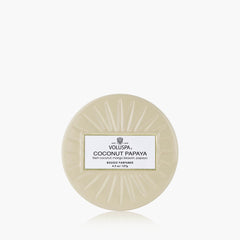 Coconut Papaya - Mini Tin Candle