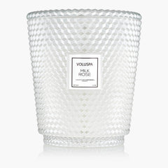 Milk Rose - 5 Wick Hearth Candle