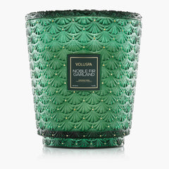Noble Fir Garland - 5 Wick Hearth Candle