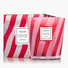 Crushed Candy Cane - 3 Wick Hearth Candle
