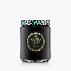 French Linen - Large Jar Candle