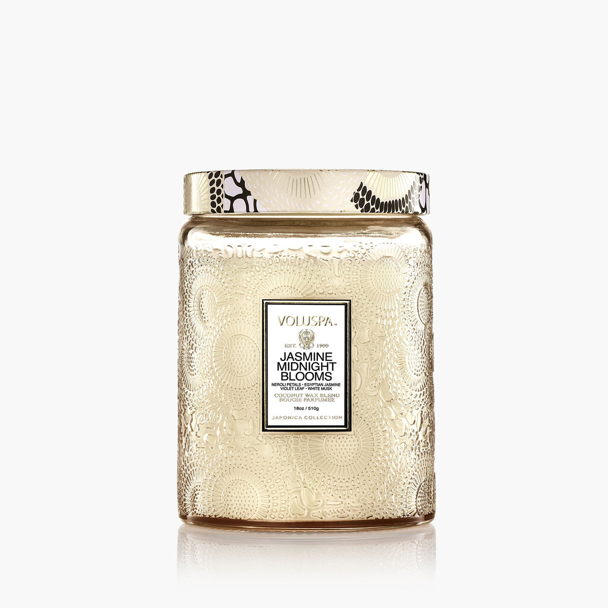 Jasmine Midnight Blooms - Large Jar Candle