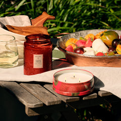 Tomato Trellis - 3 Wick Tin Candle